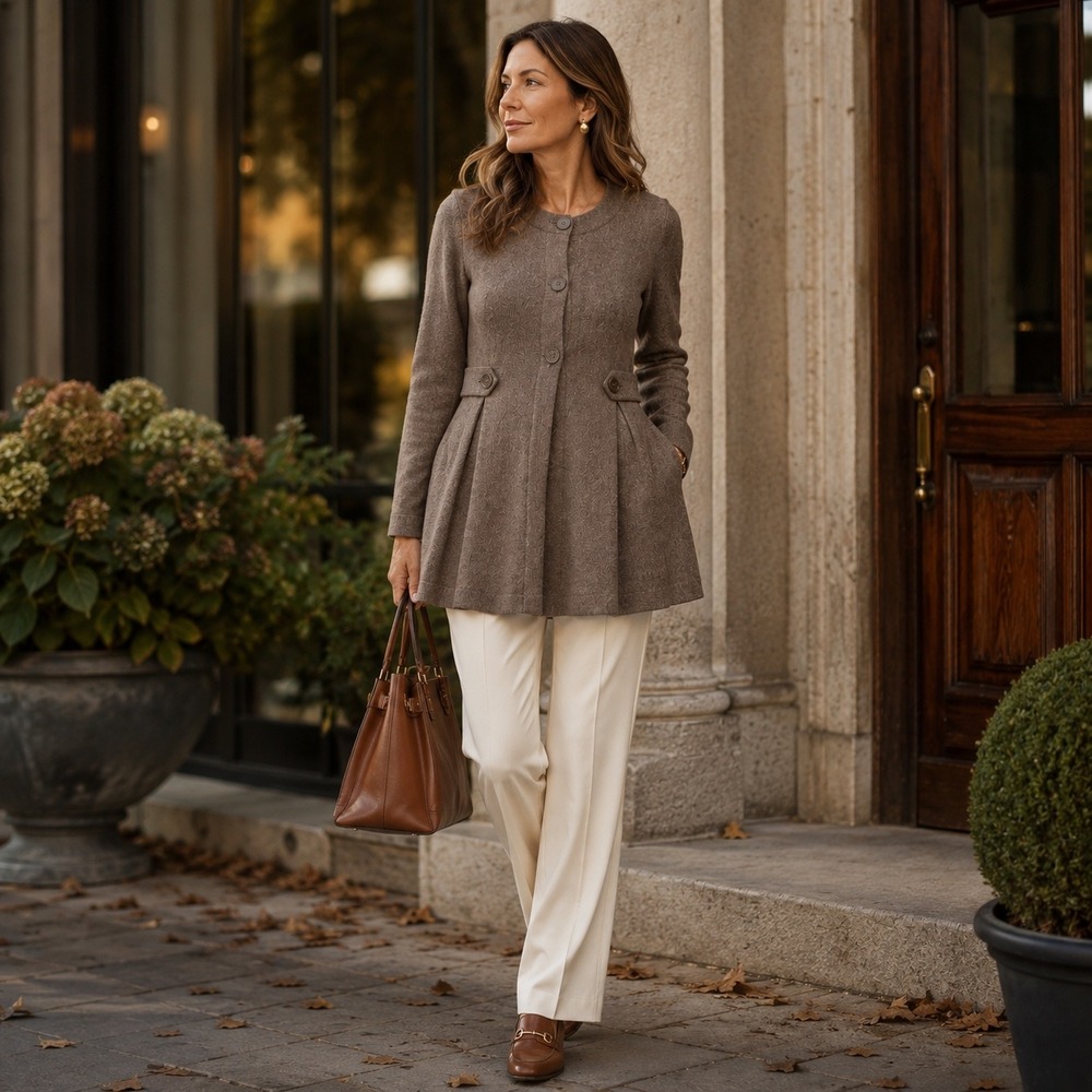 Vintage Banana Republic Luxury Cashmere Wool Blend Cardigan Brown M